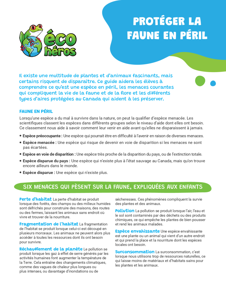 Protéger La Faune En Péril