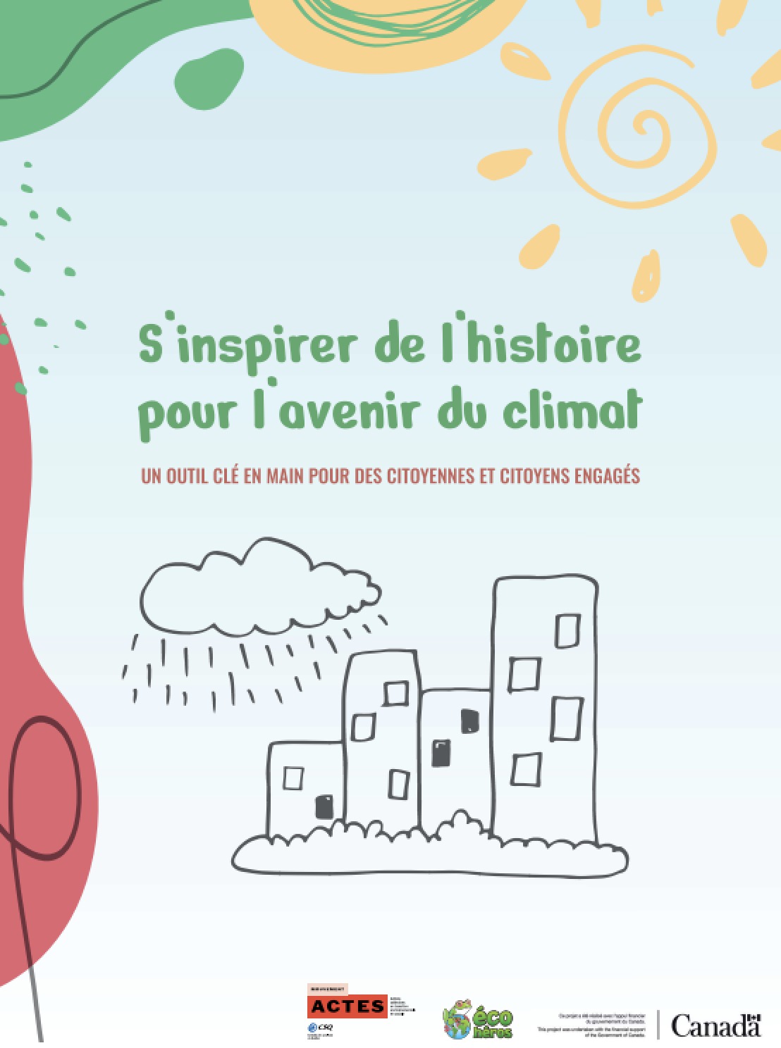 Élèves engagés dans une activité sur le climat